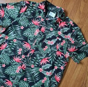 Hurley Floral Button Down